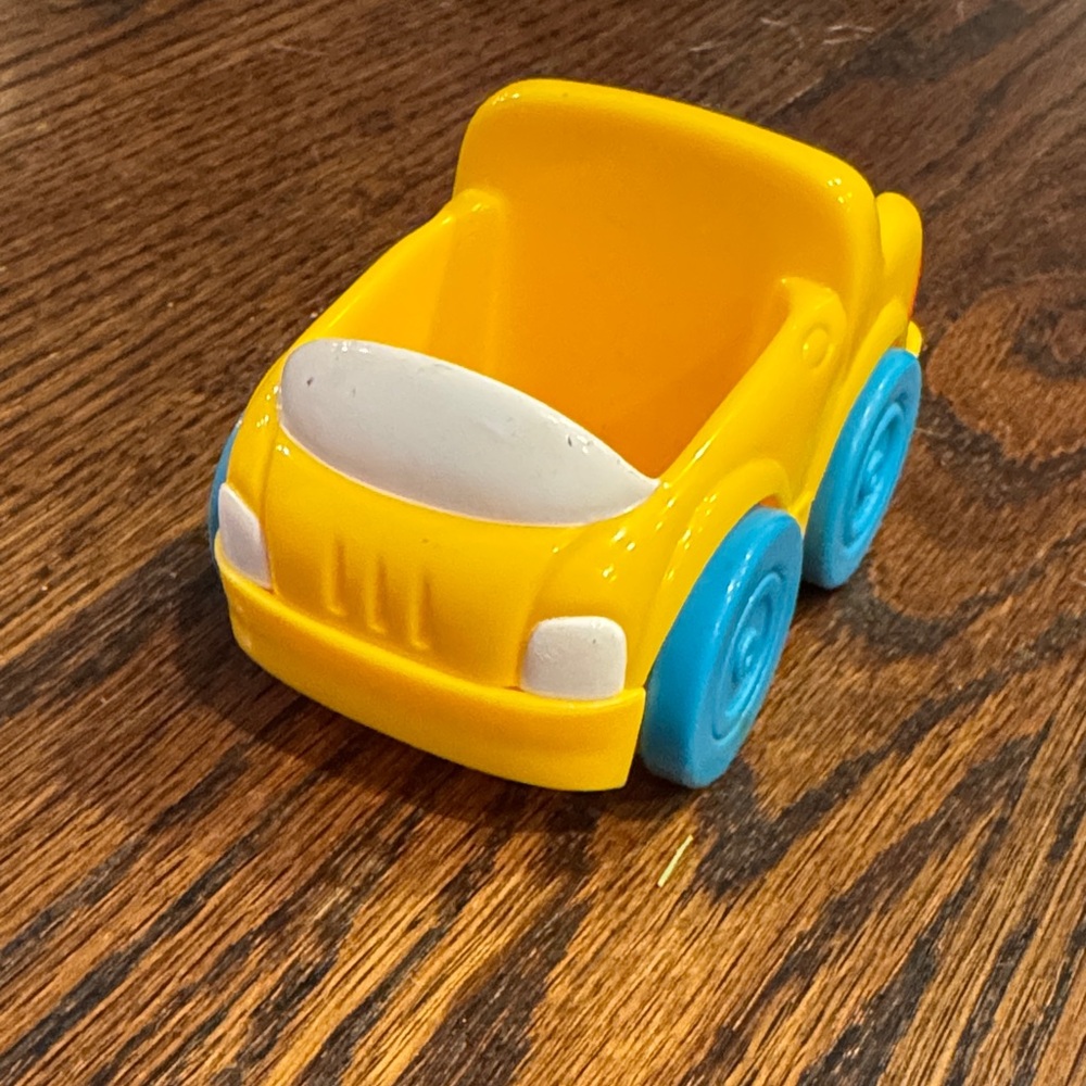 Fisher-Price Little People | Yellow and Blue Toy Car